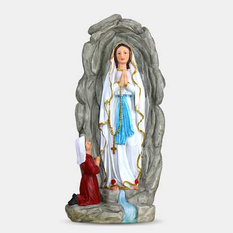 IMAGEM-RESINA-N-SRA-DE-LOURDES-GRUTA-14-CM