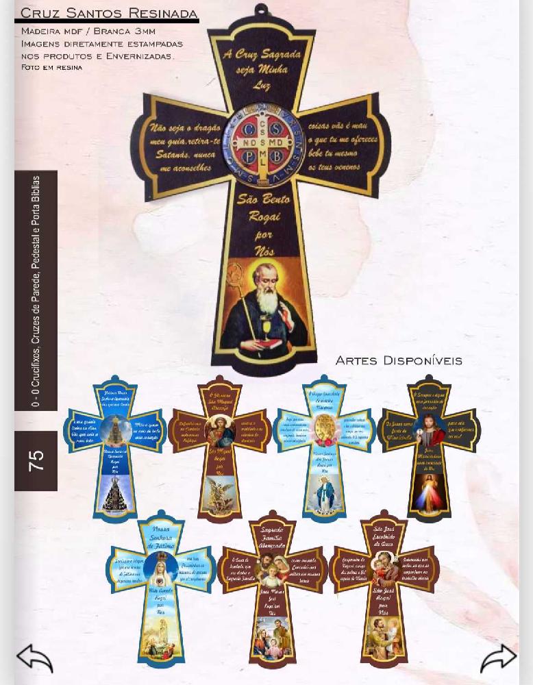 CRUZ-RESINADA-DIVERSOS-SANTOS