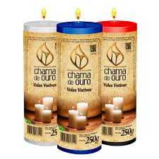 VELA-CHAMA-DE-OURO-COLORIDA-250G