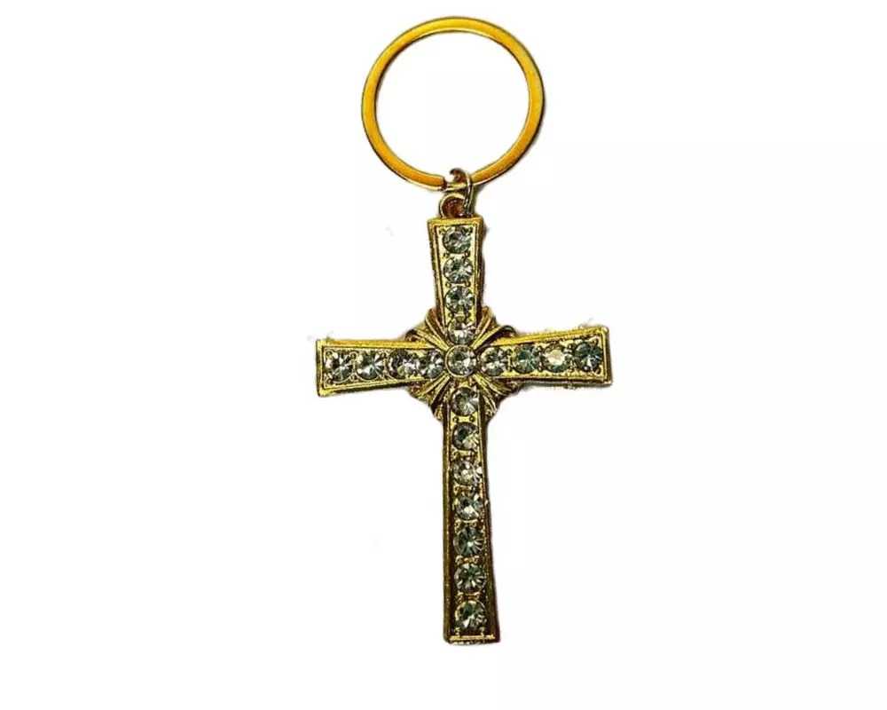 -Chaveiro-Dourado-Cruz-Cravejada