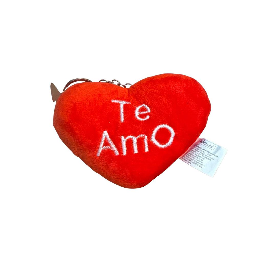 PELUCIA-CHAVEIRO-CORACAO-12X10CM-TE-AMO-VELUDO