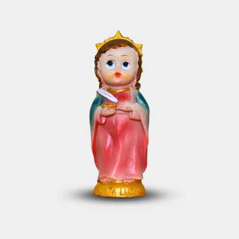 IMAGEM-RESINA-SANTA-LUZIA-INFANTIL-7,5-CM