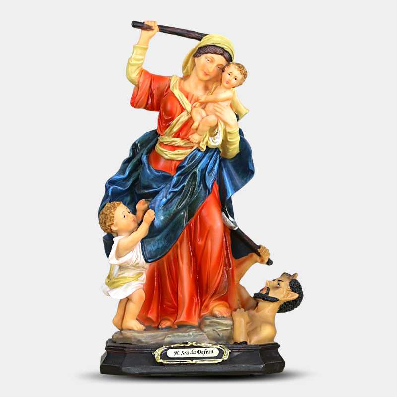 IMAGEM-RESINA-NOSSA-SENHORA-DA-DEFESA-12,5-CM