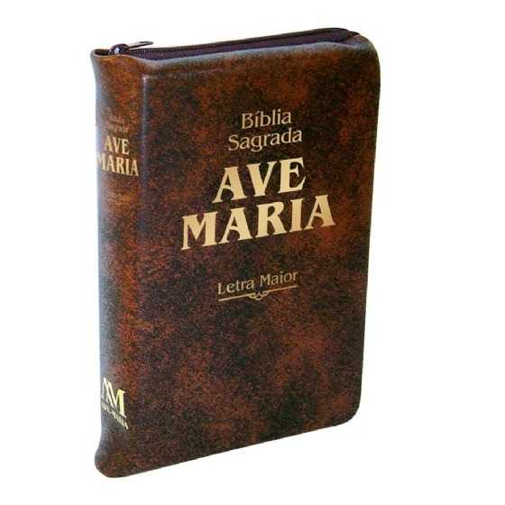 Biblia-Ziper-Media-Marrom
