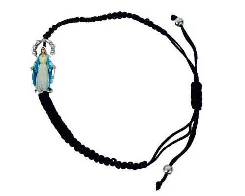Pulseira-Macrame-Nossa-Senhora-das-Gracas-Resplendor-Prateado