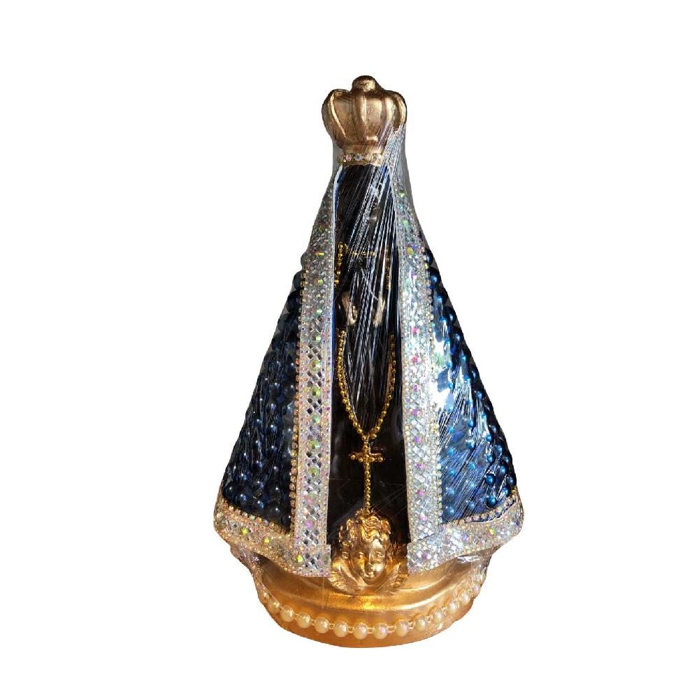 IMAGEM-ARTESANAL--APARECIDA-25CM-C-GESSO