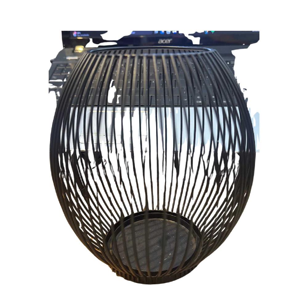 PORTA-VELA-REDONDO-PRETO-GRANDE