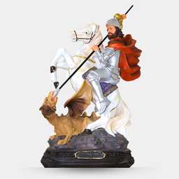 IMAGEM-RESINA--SAO-JORGE-40-CM
