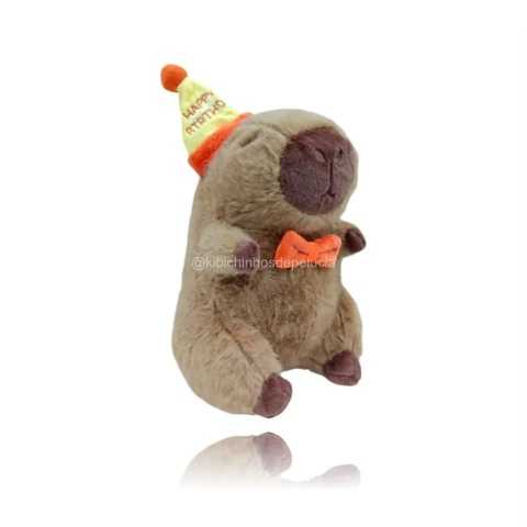 PELUCIA-CAPIVARA-P-COM-LACO-E-TOUCA
