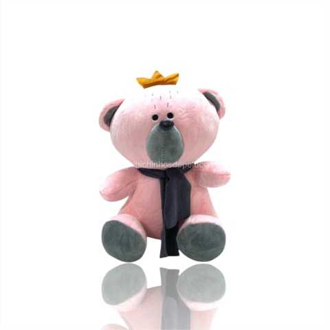 PELUCIA-URSO-P-COM-CACHECOL-35CM